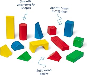 Melissa & Doug 481 Wooden Baby Toy, 100 Pieces, Authentic