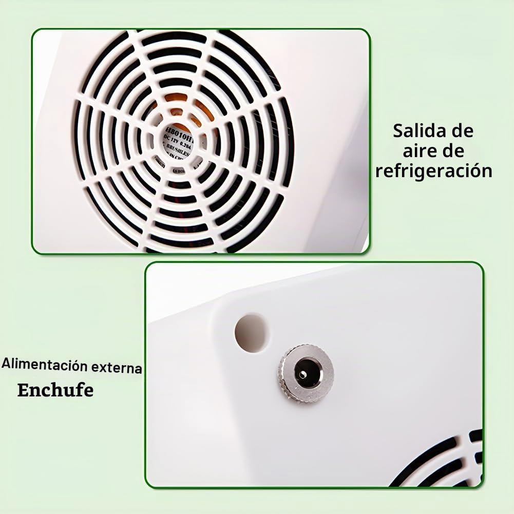 Enfriador de acuario con pantalla de temperatura en tiempo real, incluye bomba de agua y tubería, ideal para tanques hidropónicos, corales y medusas