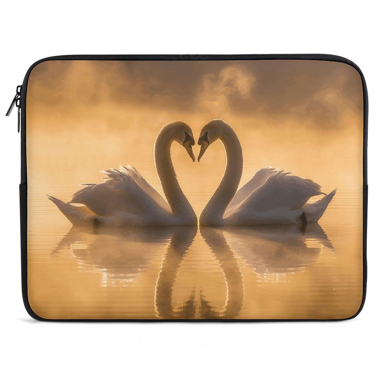 Funda para portátil de 25.4 cm con estampado romántico y protección acolchada ligera 8