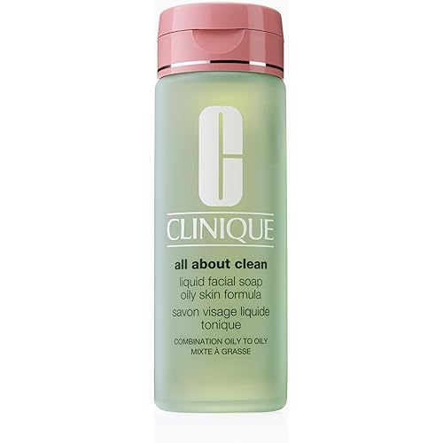 CLINIQUE All About Clean Liquid Facial Cleanser Soap, Oily Skin Formula, 6.7 fl. oz.