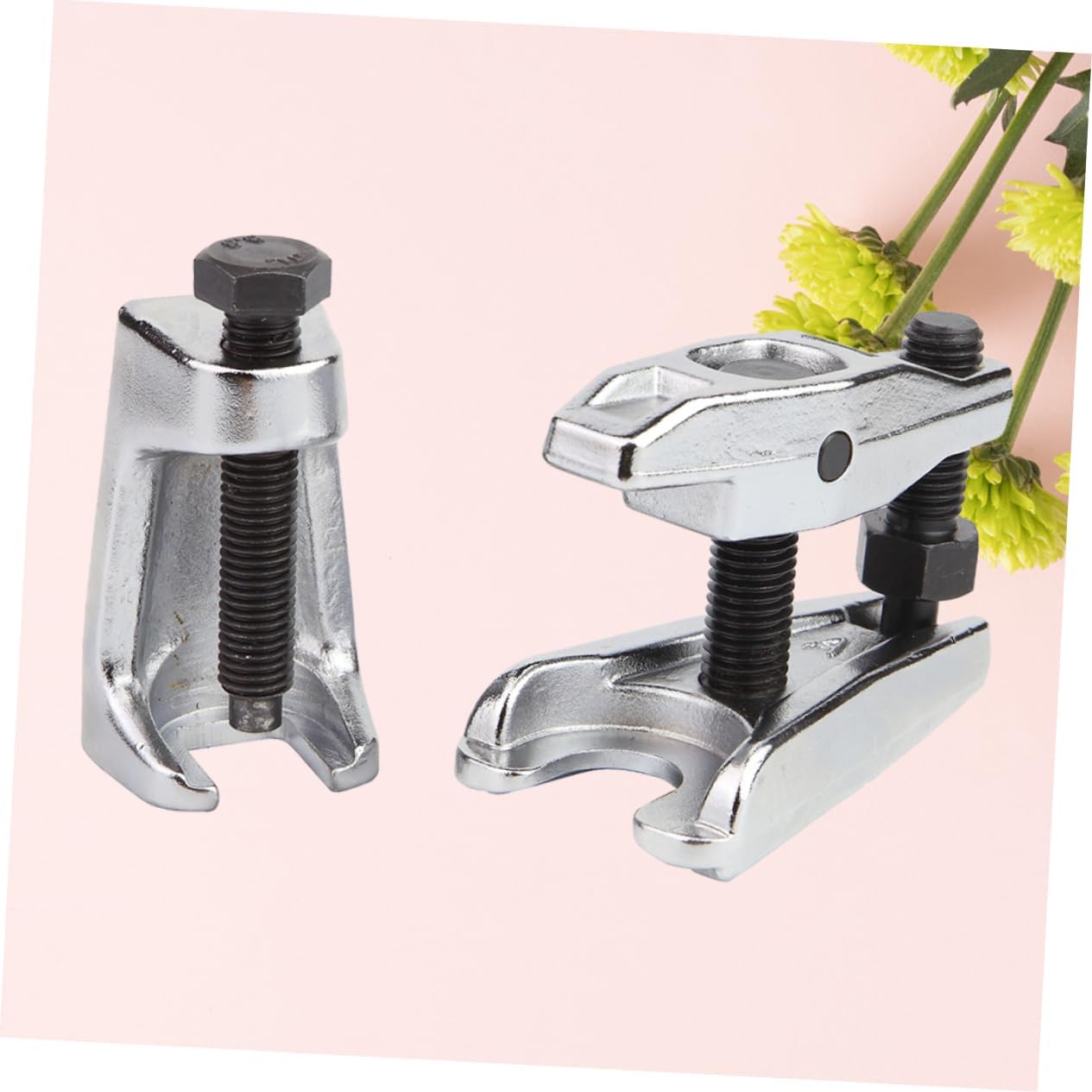 2pcs Car Ball Joint Extractor Kit Ball Head Puller Joint Removal Tool Splitter Rod for Light Trucks