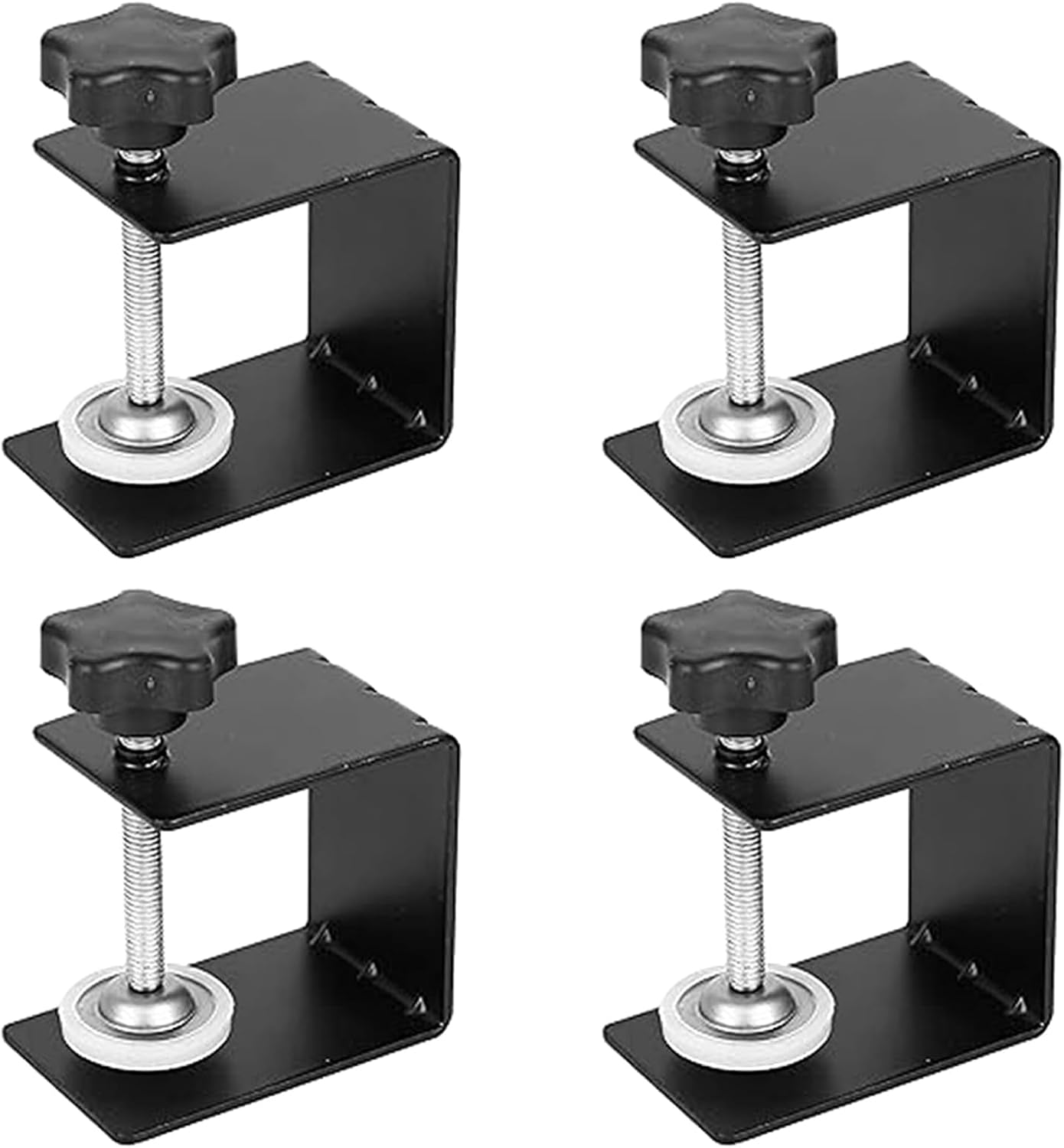 Drawer Front Installation Clamps Cabinet Hardware Jig Tool Face Frame Cabinet Hardware Template Clamps Cabinet Jig C Clamps For Easy Cabinet Clamps for Installing Cabinets 2 pcs