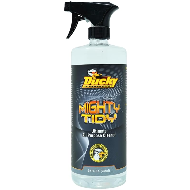 DUCKY PRODUCTS Mighty Tidy Limpador em Spray para Vinil e Tecidos, 950 mL