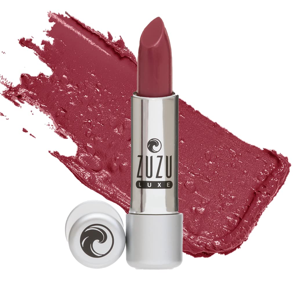 ZUZU LUXE Lipsticks (Obsession),5ml,Ultra Pigmented and long lasting, Enriched with Jojoba Seed Oil,Aloe for ultra hydrated lips. Natural, Paraben Free, Vegan, Gluten-free,Cruelty-free, Non GMO.