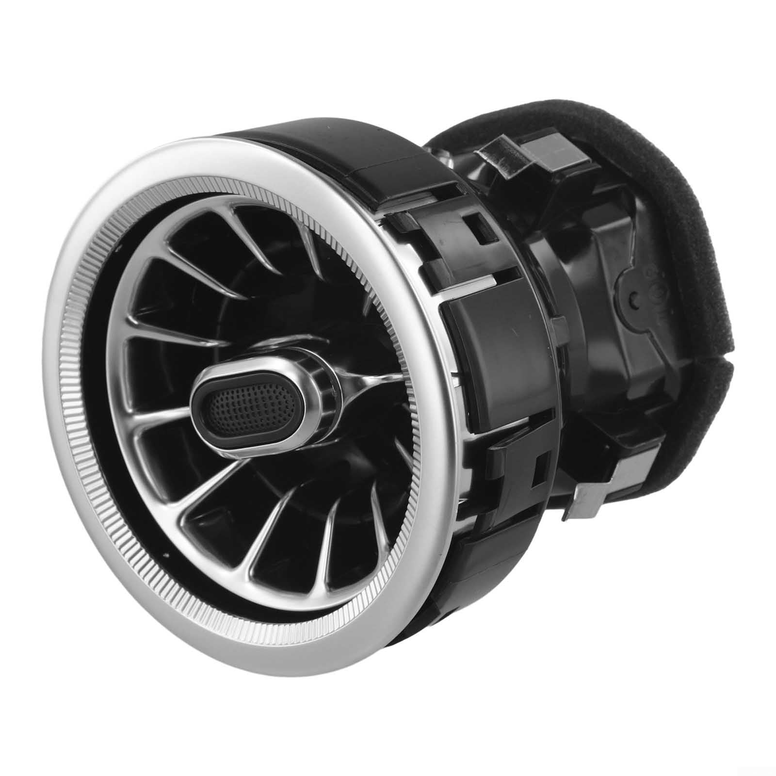 Sortie climatisation pour Mercedes-Benz Classe V W447 Vito V250 V260 2014-2021 Buse d'aération Noir/Argent en ABS Pièce détachée A4478308602 A4478308502 Installation directe tableau de bord avant