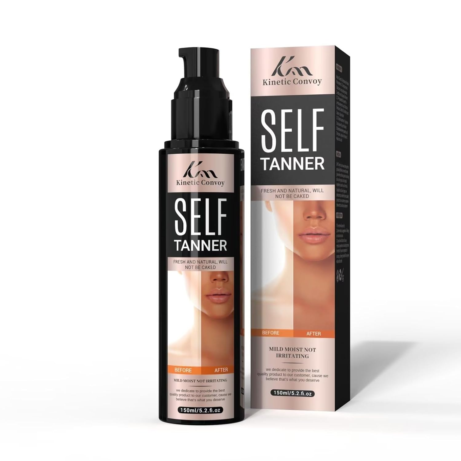 Convoy Self Tanner Kit Sunless Tanner, Fast Self
