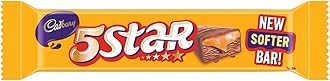 5 Star Chocolate Bar, 40 gm (Pack of 28)
