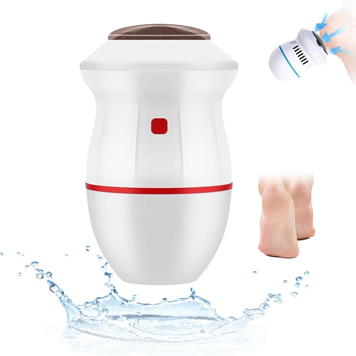 Lumi Electric Foot Grinder, Lumiskin Foot Grinder,Portable