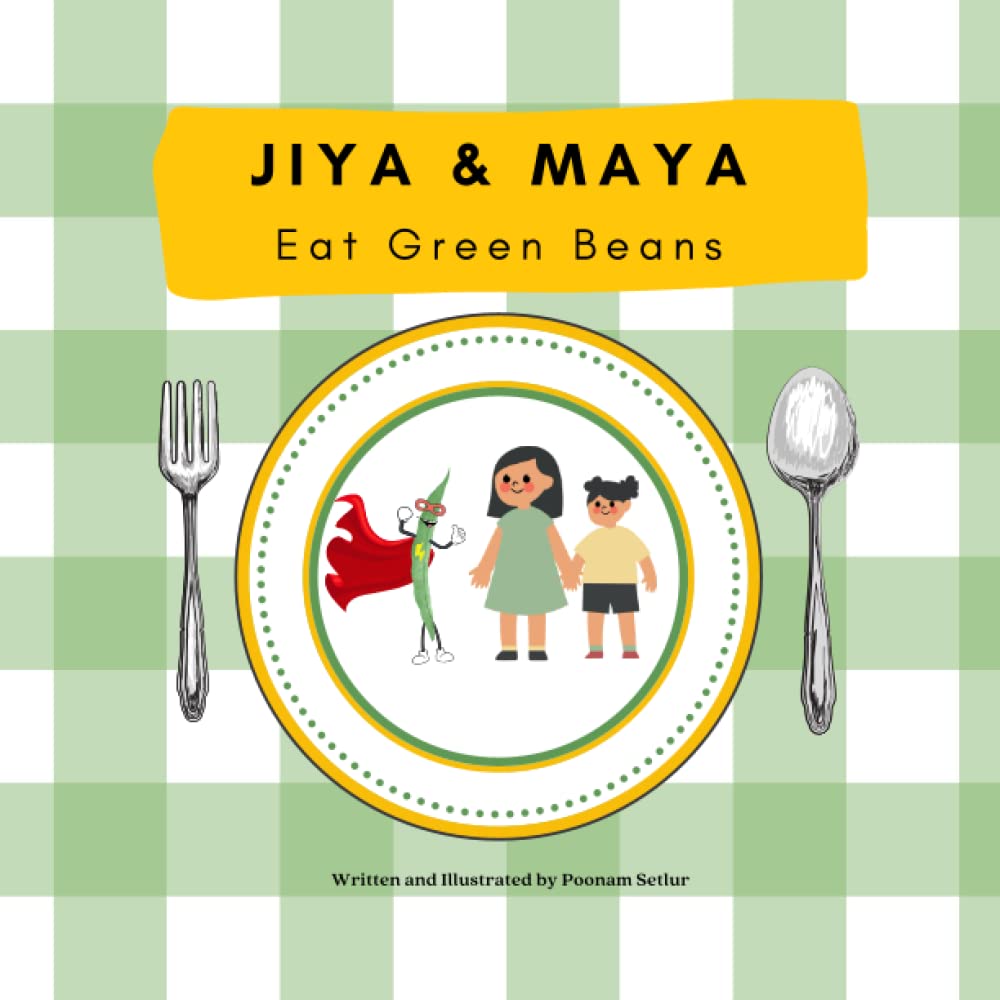 Jiya and Maya Eat Green Beans