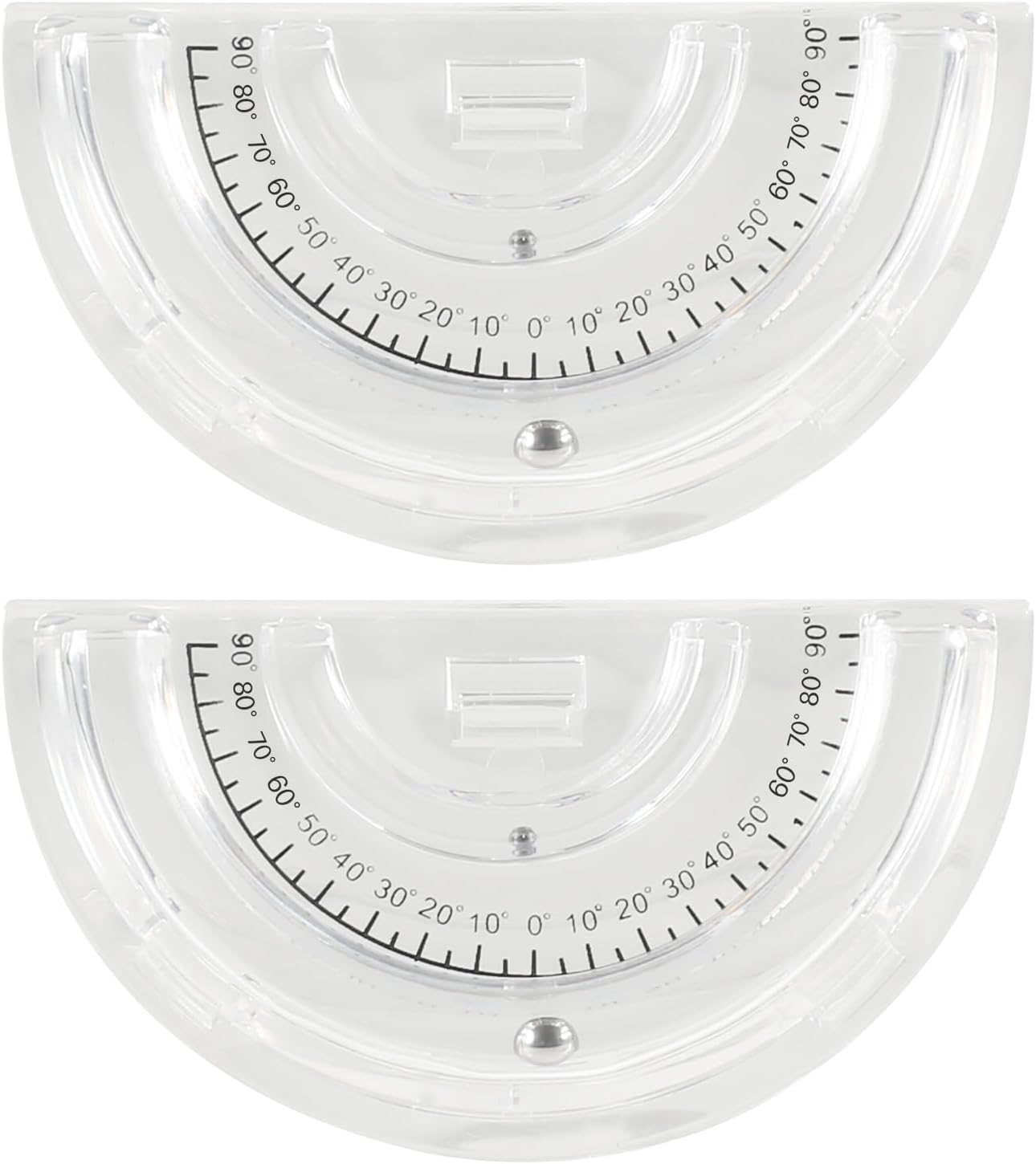 2PCS Rv Level Bubble,Double Ball small levels Inclinometer Gauge 2.95 inches rv leveling system,Compatible with Camper,Trailer Leveling Bubble