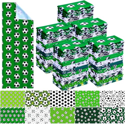Hosuly 50 Pack Soccer Cooling Towel Bulk Soccer Theme Party Favors Ice Towel Chilly Breathable Polyester Soft Sport for Neck Yoga Gym Workout Camping Fitness Running 32 x 12 Inch