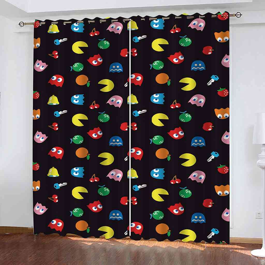 Rideaux occultants 3D tissu lourd de qualité GXLOGAA 140x160cm