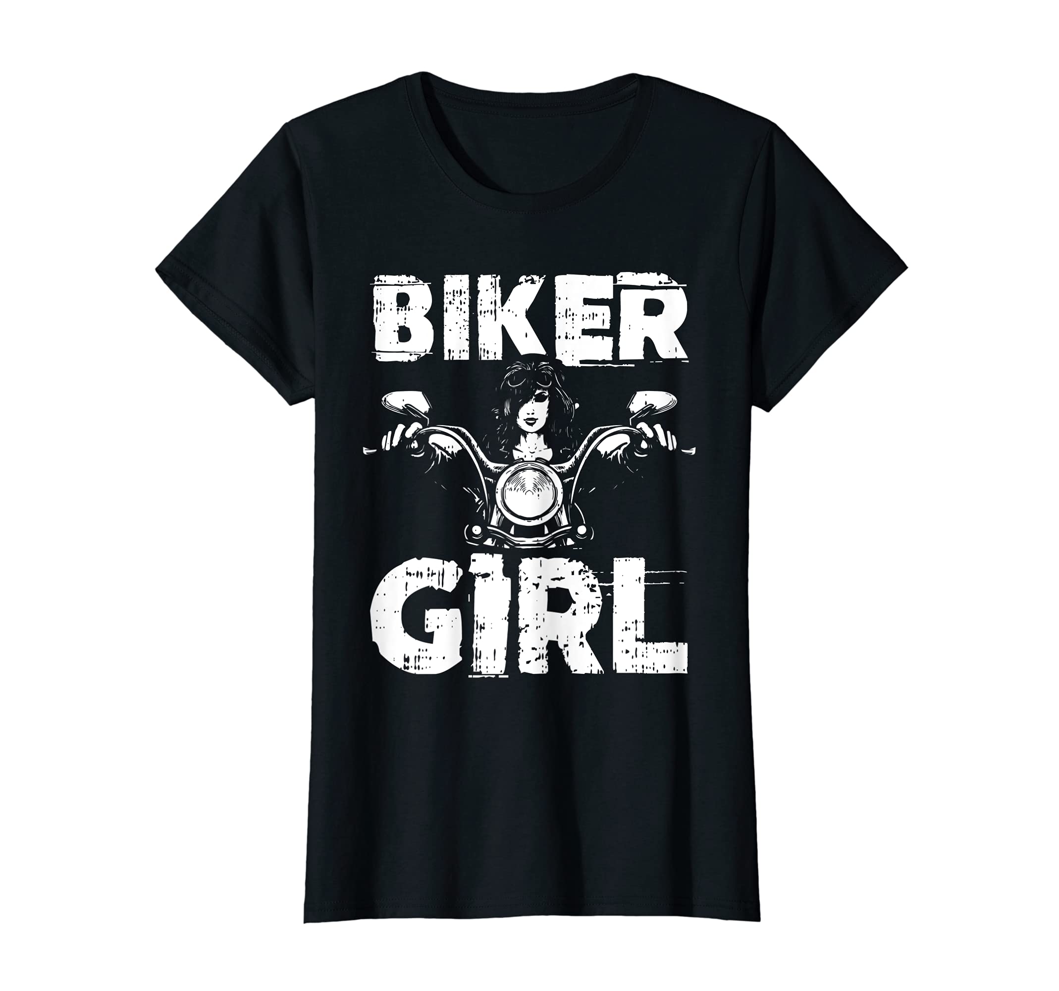 Motorcycle Cloths Rider Riding Biker GiftsBiker Girl Motorcycle Cool Chick Ladies Babe For Women T-ShirtOEKO-TEX STANDARD 100