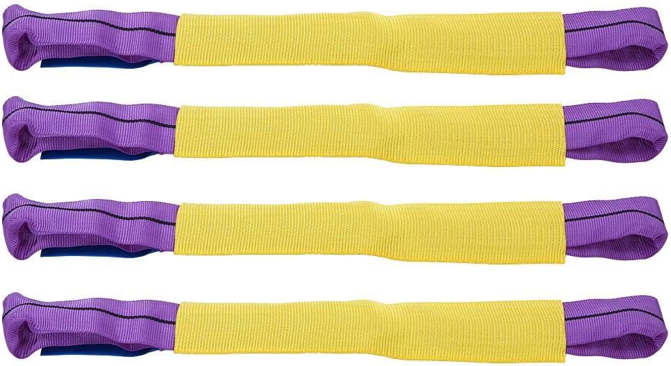 4PCS Vehicle Tie down Straps, Heavy Duty Universal E Track Straps Power Wheels Traction Bands for Atv Utv Lawn Mower