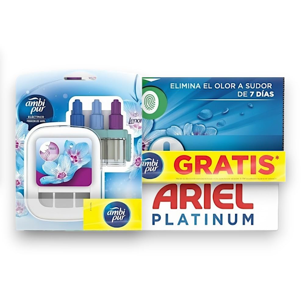 Detergente Platinum 3 En 1 Pods Para Lavadora 19 Lavados Alta Limpieza Quitamanchas + Ambientador De Regalo (Pack x3)