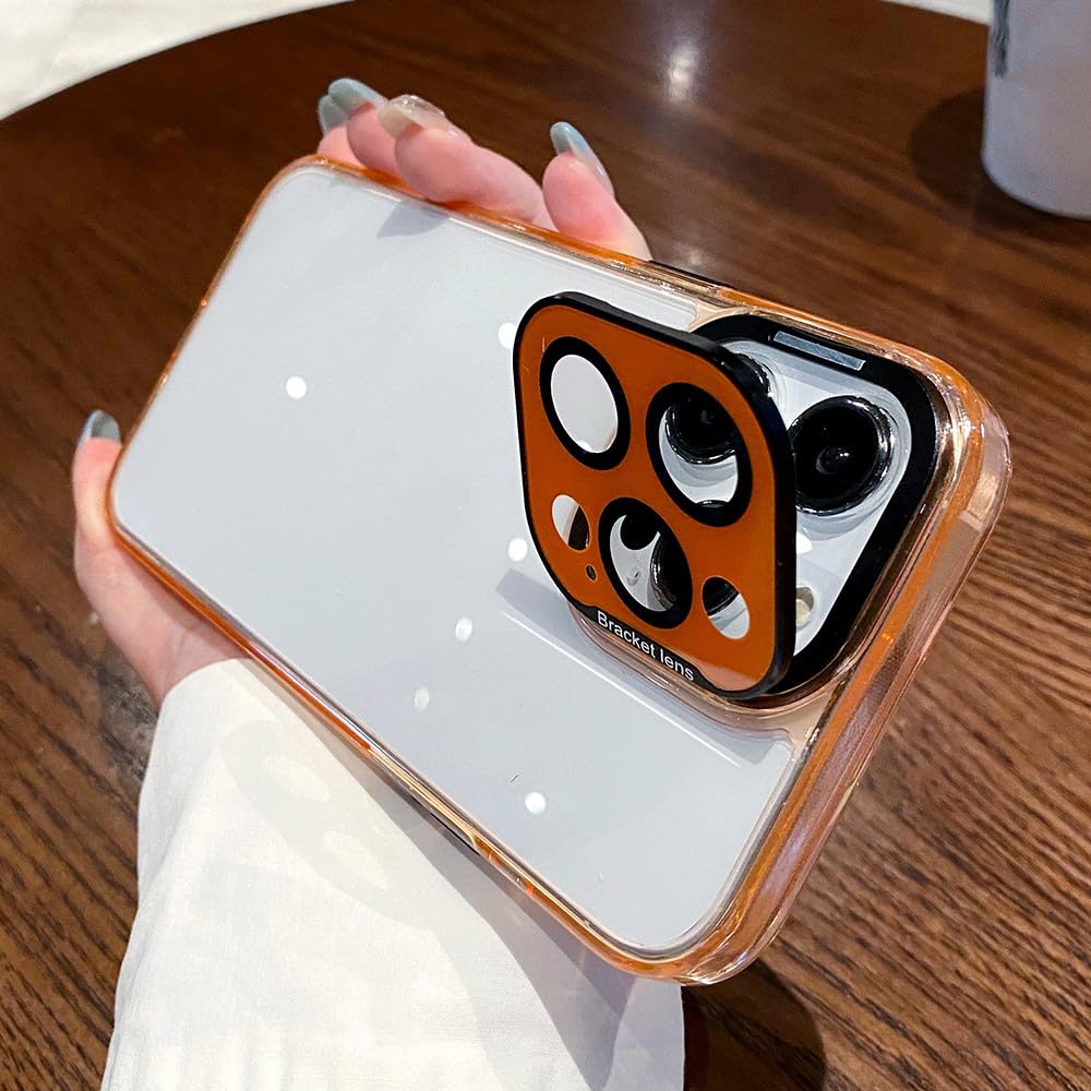 Housse antichoc pour iPhone 13 Pro Max avec support de protection caméra
