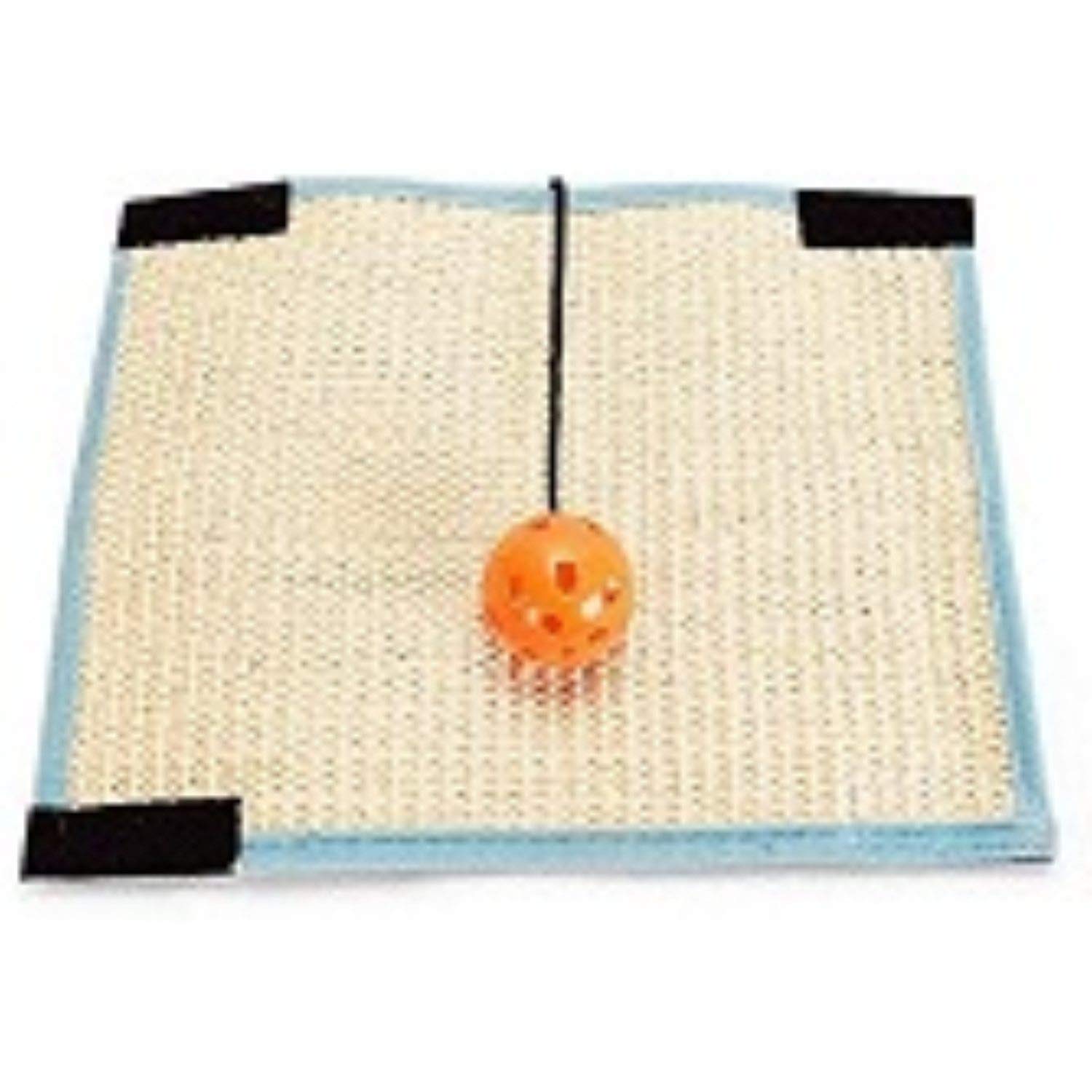 Emily Pets Natural Cat Scratching Mat with Premium Sisal, Exerciser Mat Toy for Kitty with Non Slip Backing (B08XXPG664) Amazon Price History, Amazon Price Tracker