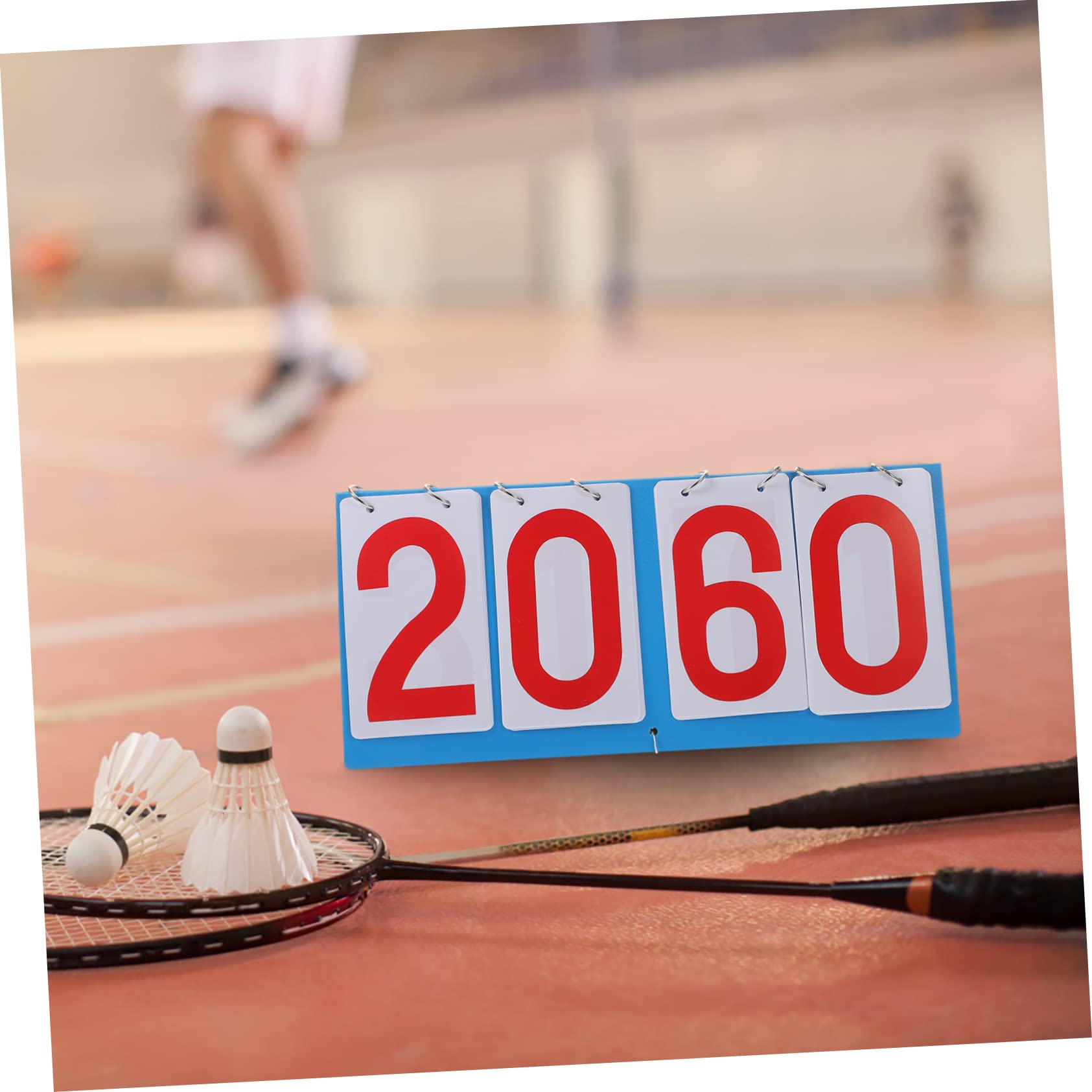 POPETPOP Convenient Flip Scoreboard Keeper for Basketball Football Tennis More Durable Easy to Clean for Sports Competitions