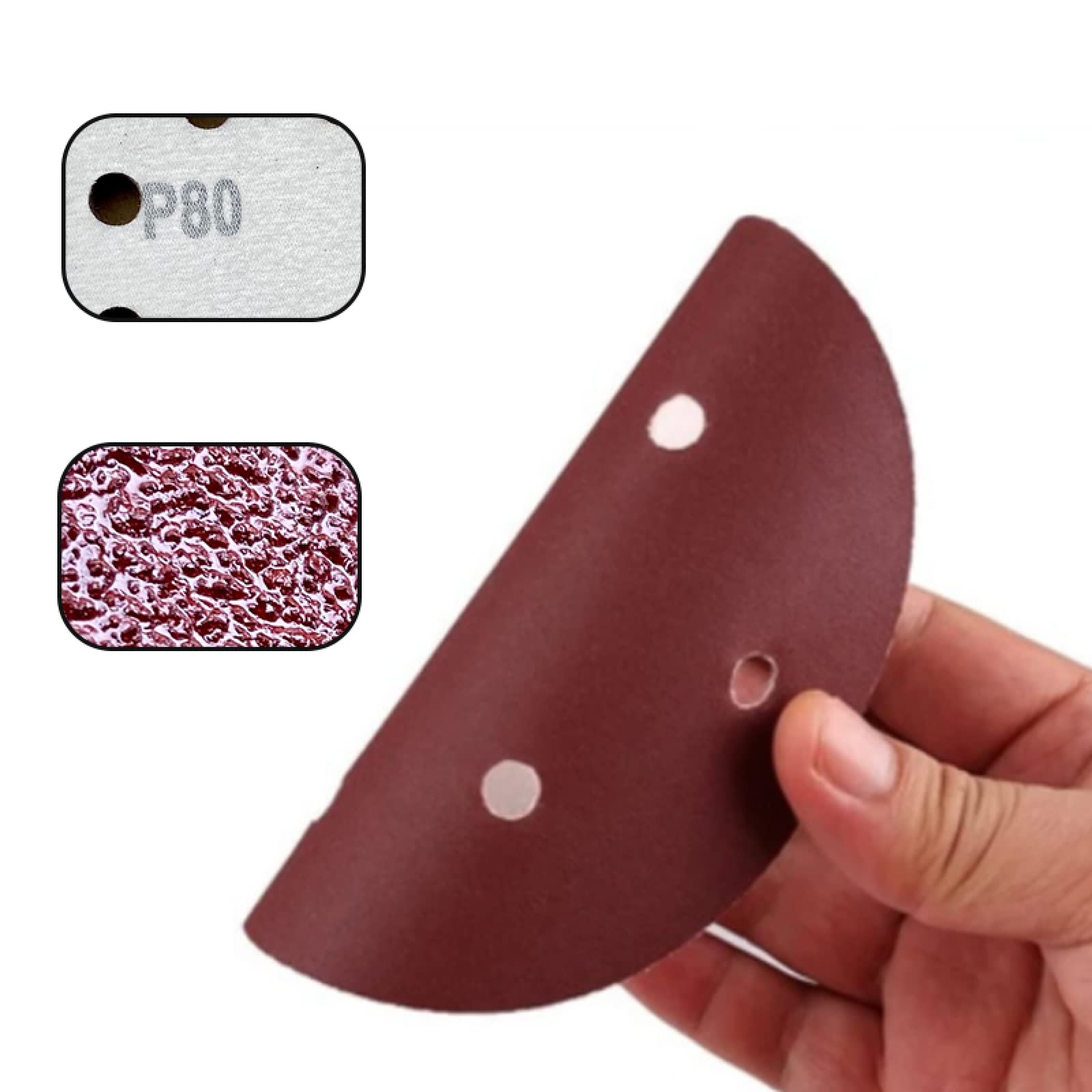 Confezione Di Dischi Di Carta Vetrata Ad Alte Prestazioni Per Un - Foto 9