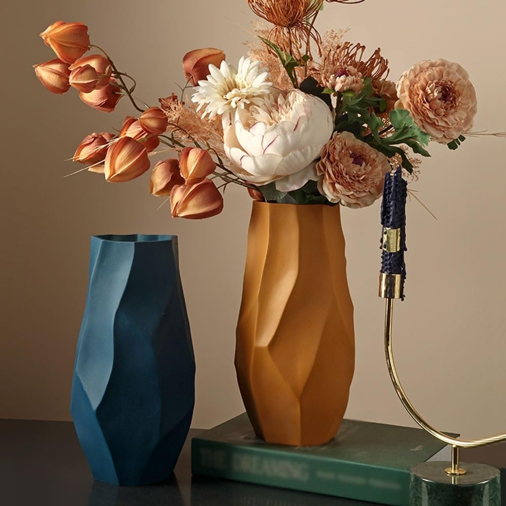 Jarrón Florero de cerámica, decoración Moderna, arreglo Simple Flor habitación for Sala Estar, Flores secas, del hogar, gabinete TV Jarrón para Mesa