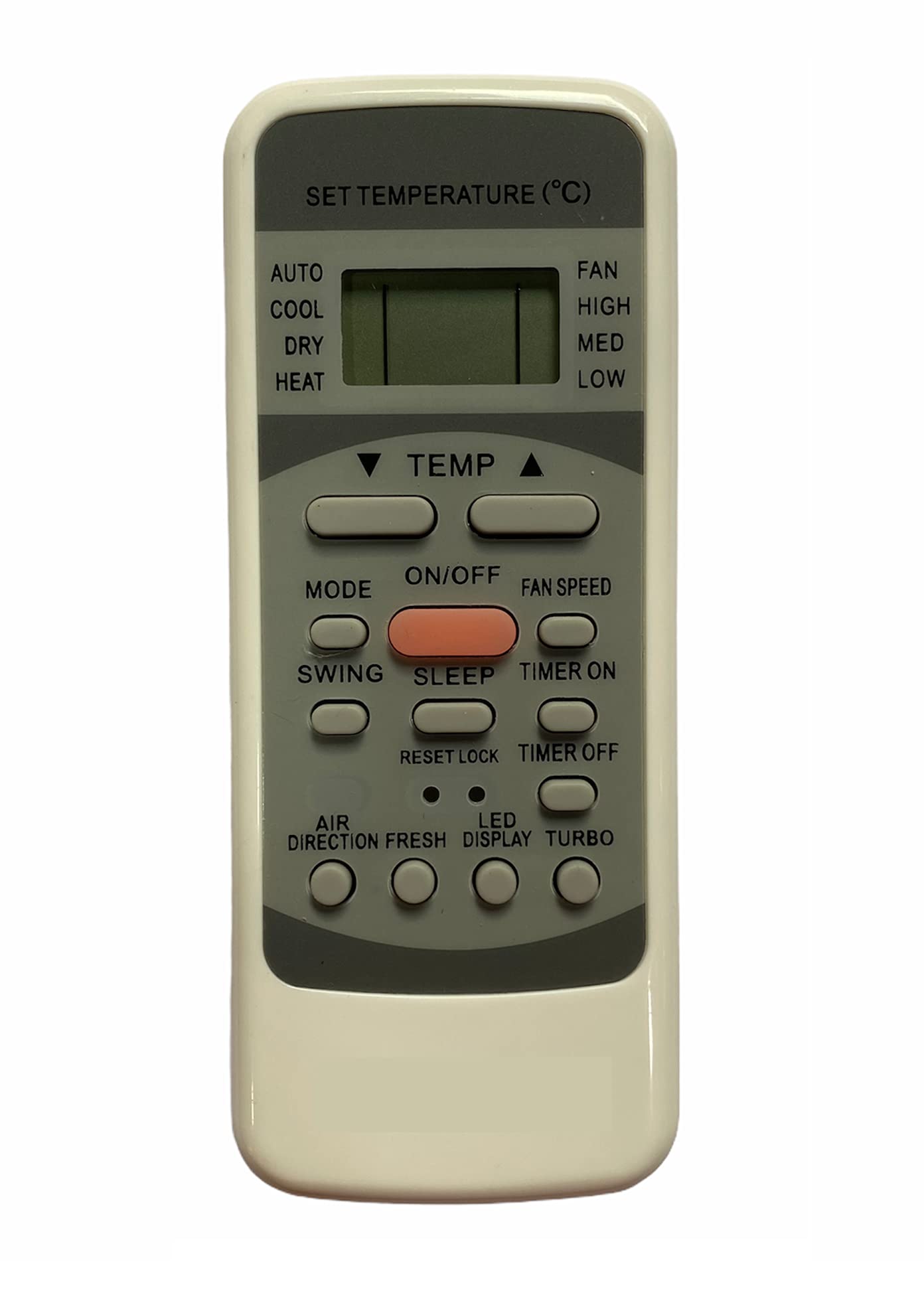 Upix® AC Remote No. 78, Compatible with Vestar AC Remote Control - Old Remote Functions Must be Exactly Same