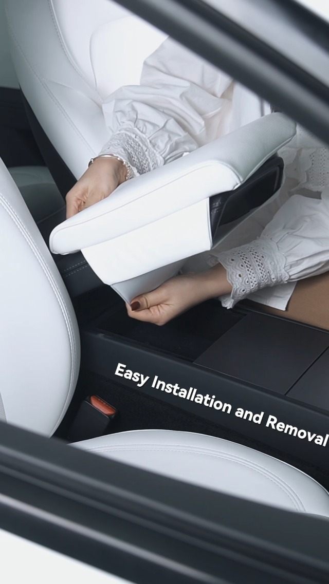 Amazon.com: TPARTS Leather Armrest Support Cushion for All Tesla