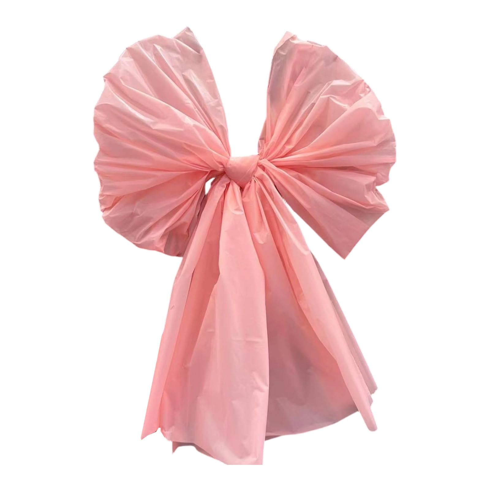 hogtnd Easy to Install Decorative Bow for Stage Wall Backdrops Party Supplies Large Bow Decoration