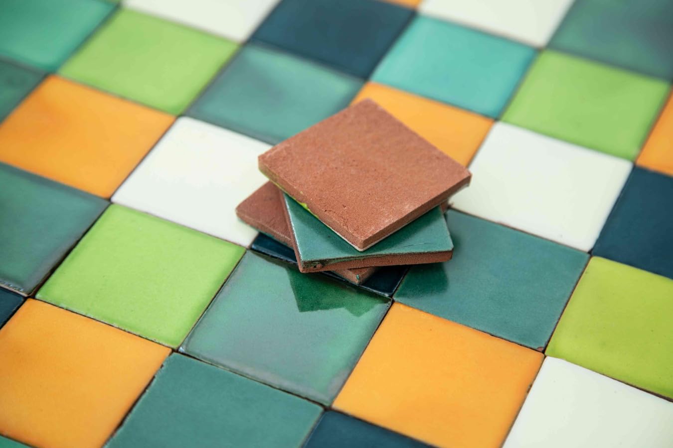 Azulejos de colores mexicanos de cerámica Verdito - Mosaico de cerámica mexicana, mosaico de cerámica mexicana para cocina, baño, ducha, pared posterior de la cocina, un paquete de 120 azulejos 5 x 5