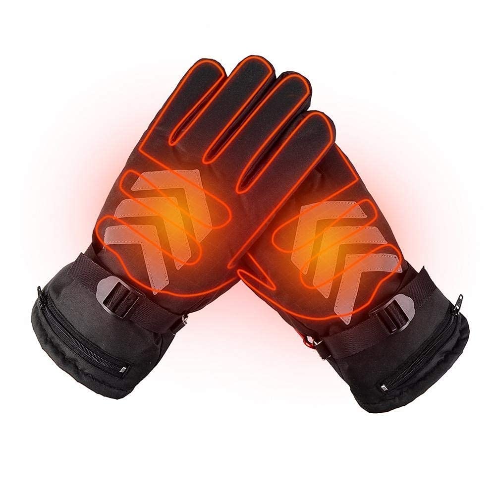Gants Chauffants Thermiques d'Hiver Imperméables Camping et Patinage