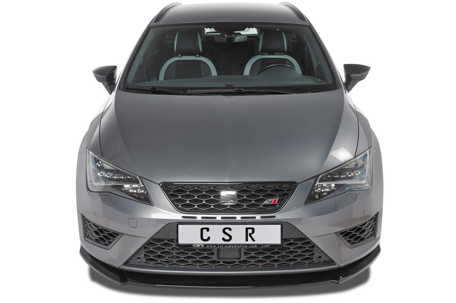 CSR-Automotive Cup-Spoilerlippe mit ABE Kompatibel mit/Ersatz für Seat Leon III 5F Cupra/FR CSL390-S
