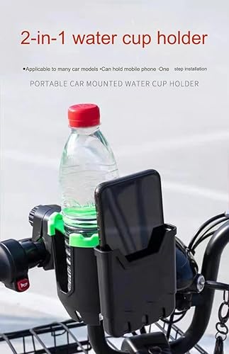 Miniatura 8 de Univesal Motorcycle Cup Holders Motorcycle Cup Holder Universal Drink Holder Bike Water Cup Bottle Holder Motorcycle Bike for Benel-&li TRK 502 500