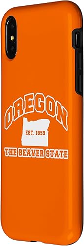 Miniatura 5 de Funda para iPhone 14 Oregon Souvenir Vacation Est 1859 The Beaver State Adultos