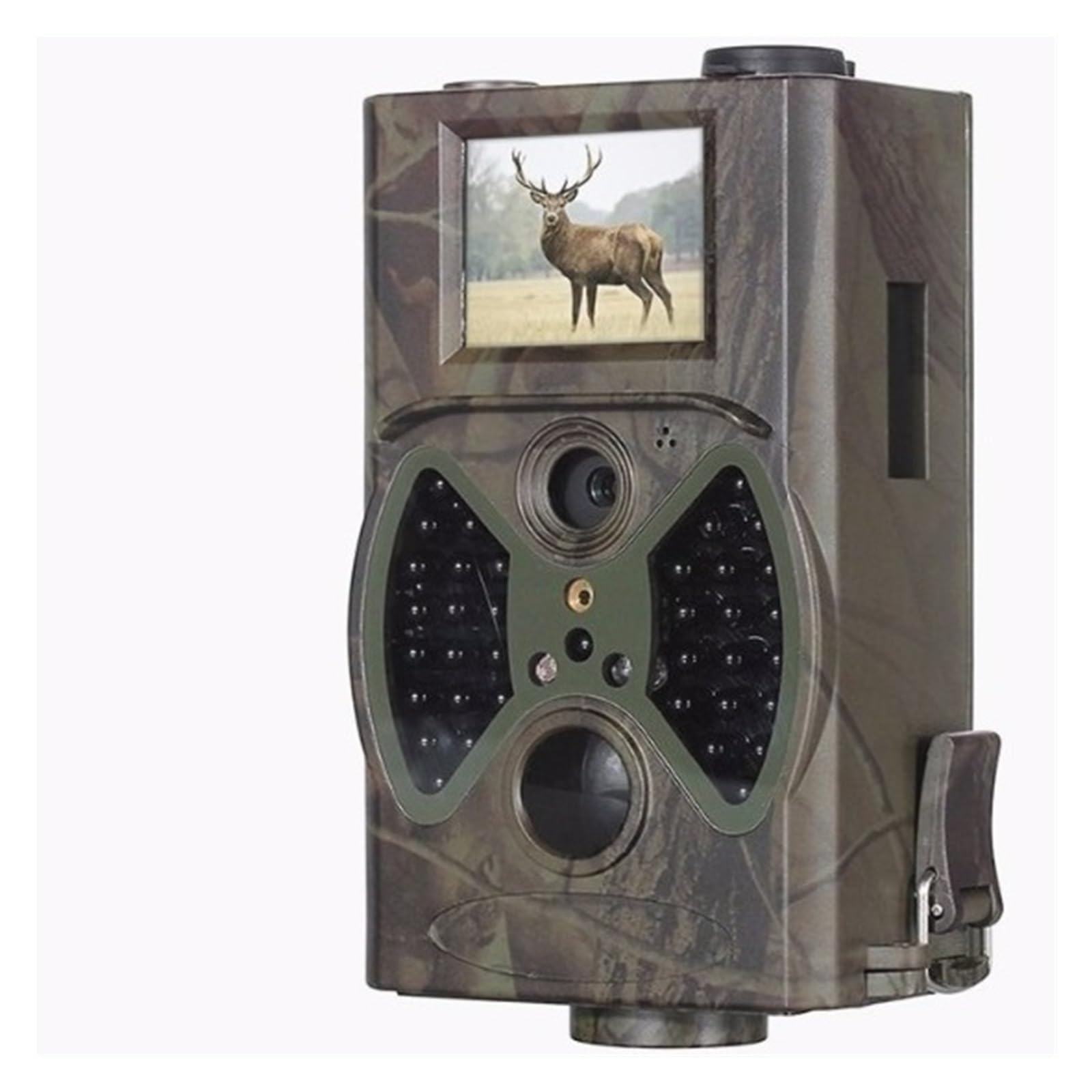 Trail Camera Cellular Wildlife Cámaras De Caza Inalámbricas Night Vision Photo Trap Tracking(Solar Panel)