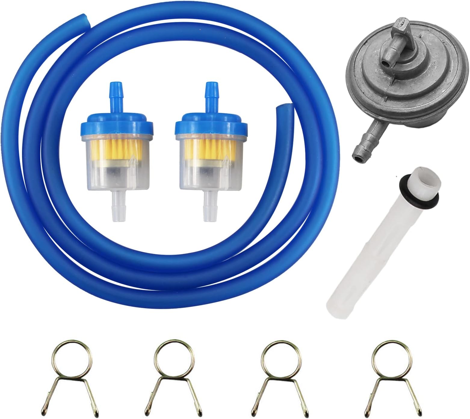 New Olym 0.19''x39.37'' (5mmx1m) Gas Fuel Filter Hose Tube Line for Chinese GY6 50cc 150cc 139QMB 157QMJ Tao Tao Scooter ATV Motorcycle Parts, Blue…