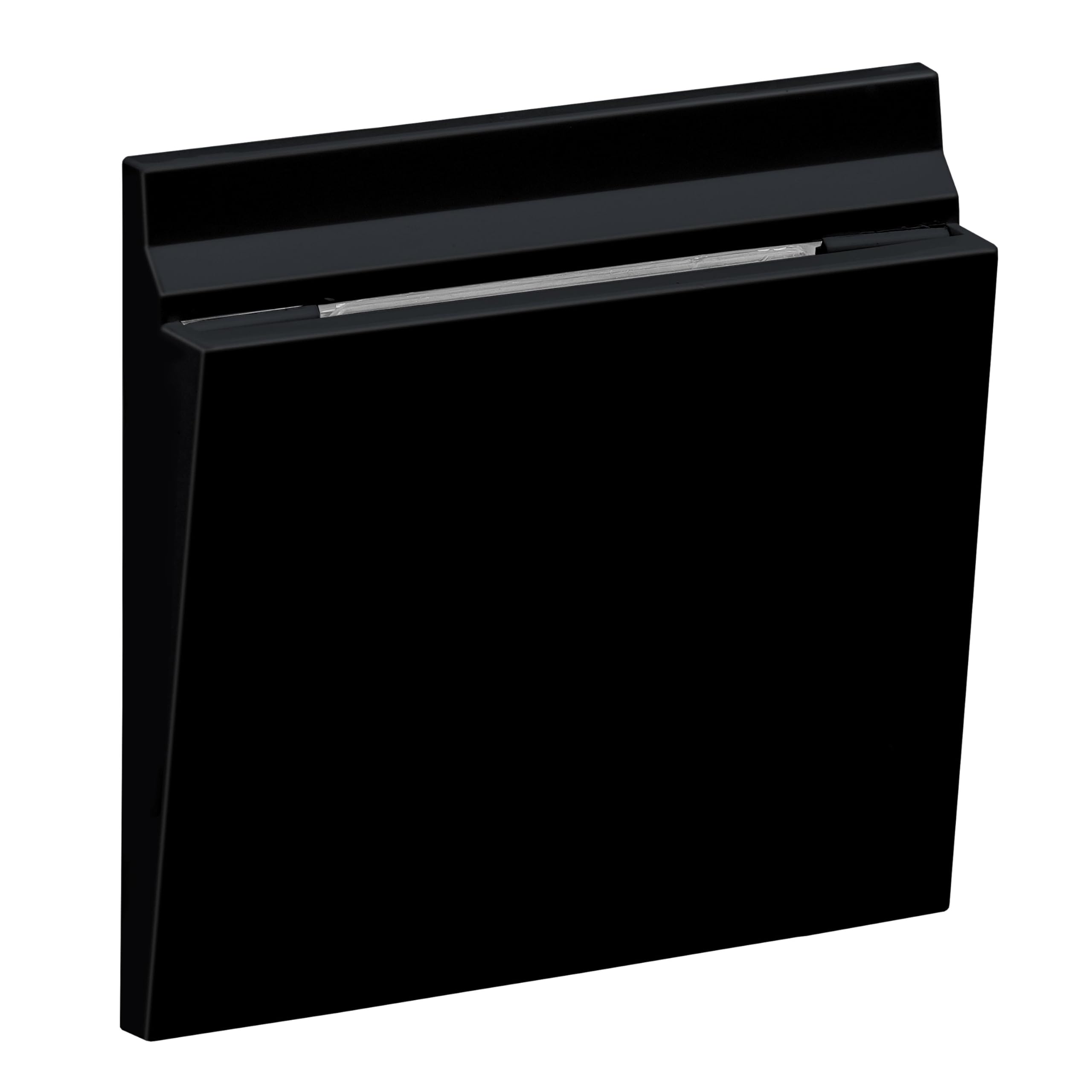LEGRAND, Seano 765343 Cover for Mechanical Hotel Card Switch Painted Black