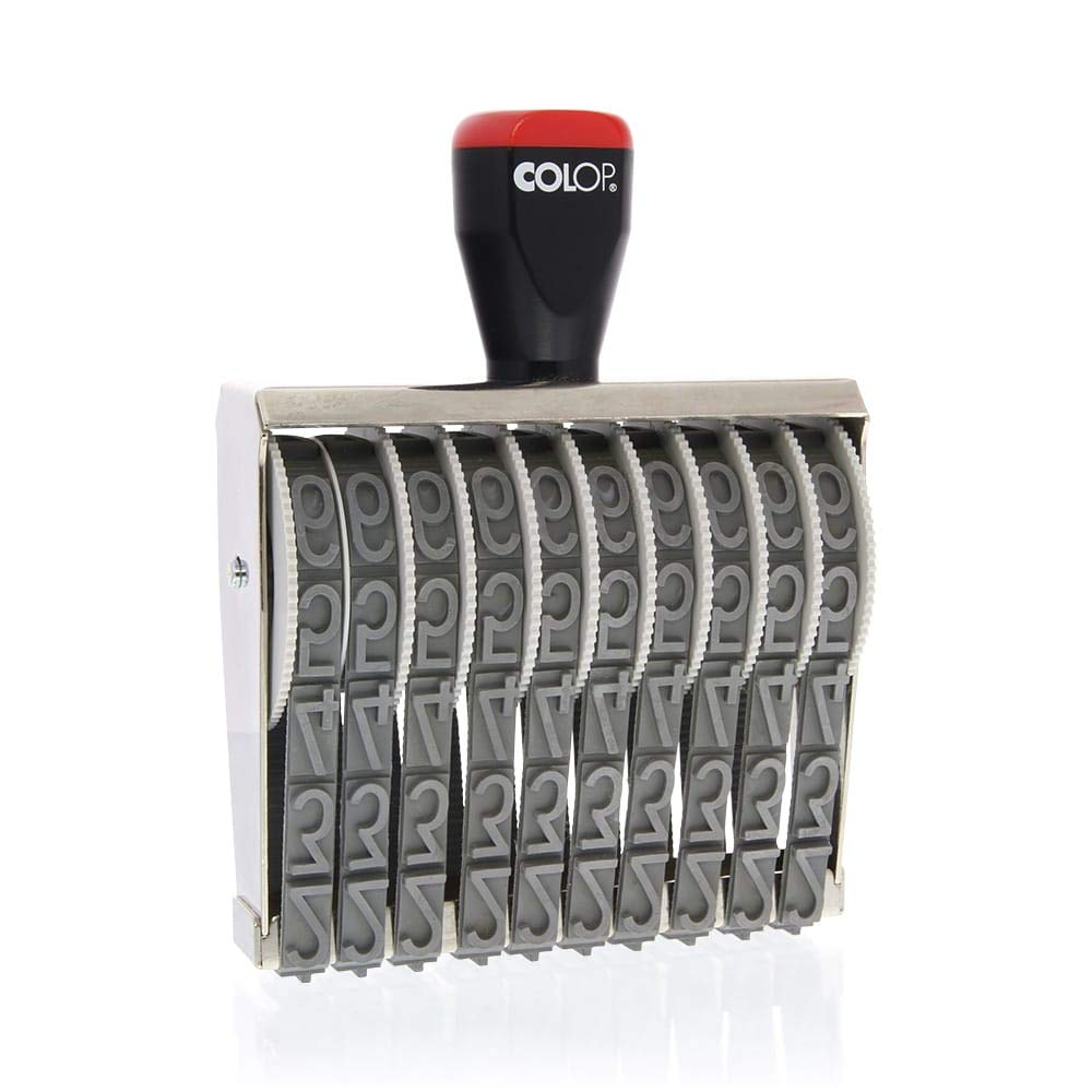 Colop 108919 timbro Numeratore con 15010 – 10 cifre nbaender, 18 mm altezza caratteri