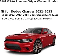 Vista 4 de 5182327AA - Boquillas de limpiaparabrisas prémium para Dodge Challenger/Charger 2011-2017 Chrysler 300 (2011-2023), boquilla de chorro de líquido