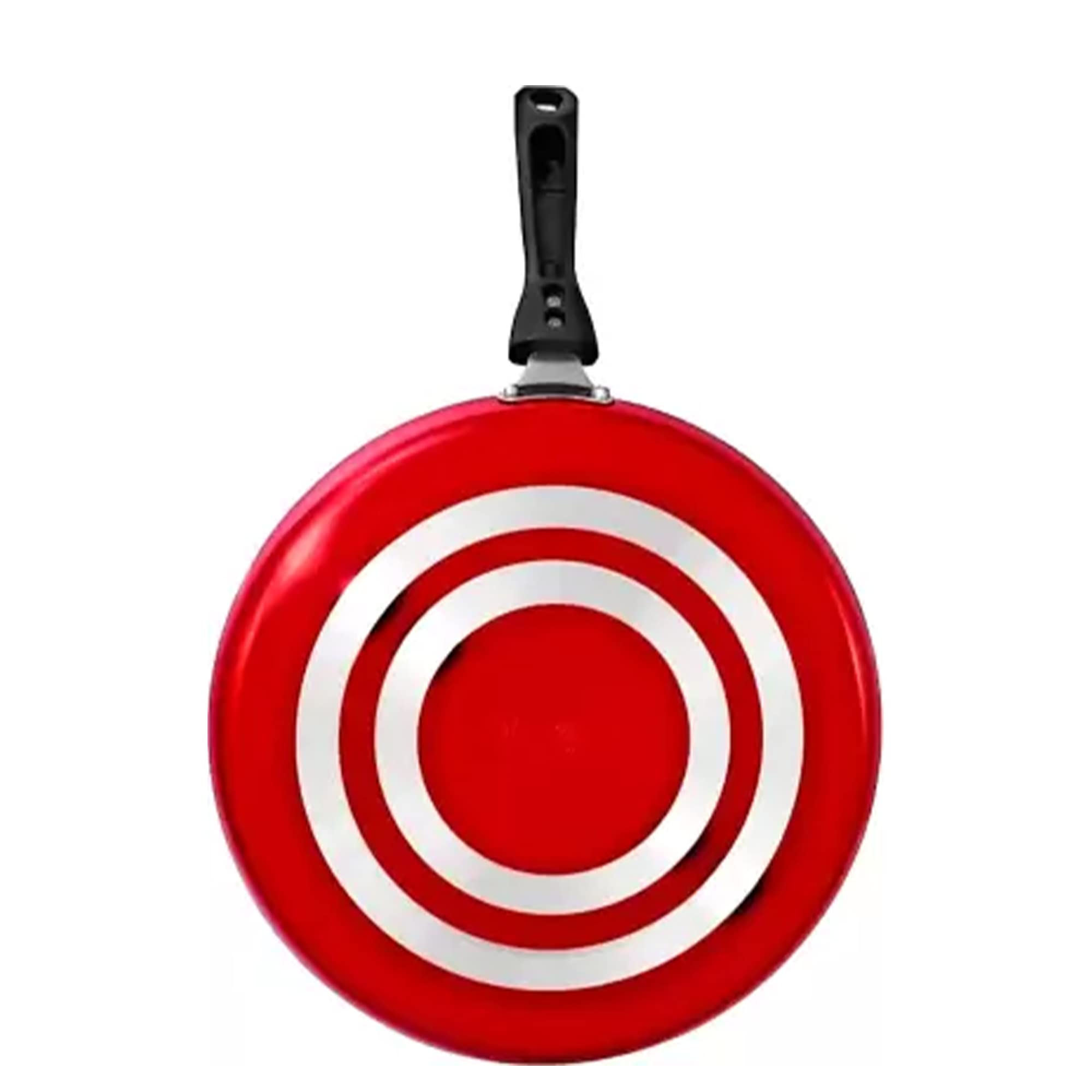 IDEAL PRIME Heavy Duy Aluminium Non Stick Dosa Pan with Silicone Bruh & Spatula Combo Set Elegant Flate Roti Tawa Omlet Pan Cookware Kitchen Tool Pack of 2 4