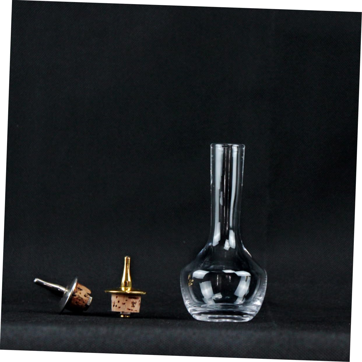 Decanter per vino rosso in cristallo, Mix Wine 90ml Decanter in vetro Whiskey Vodka Birra Dispenser Dimensioni compatte for feste Bar Uso domestico