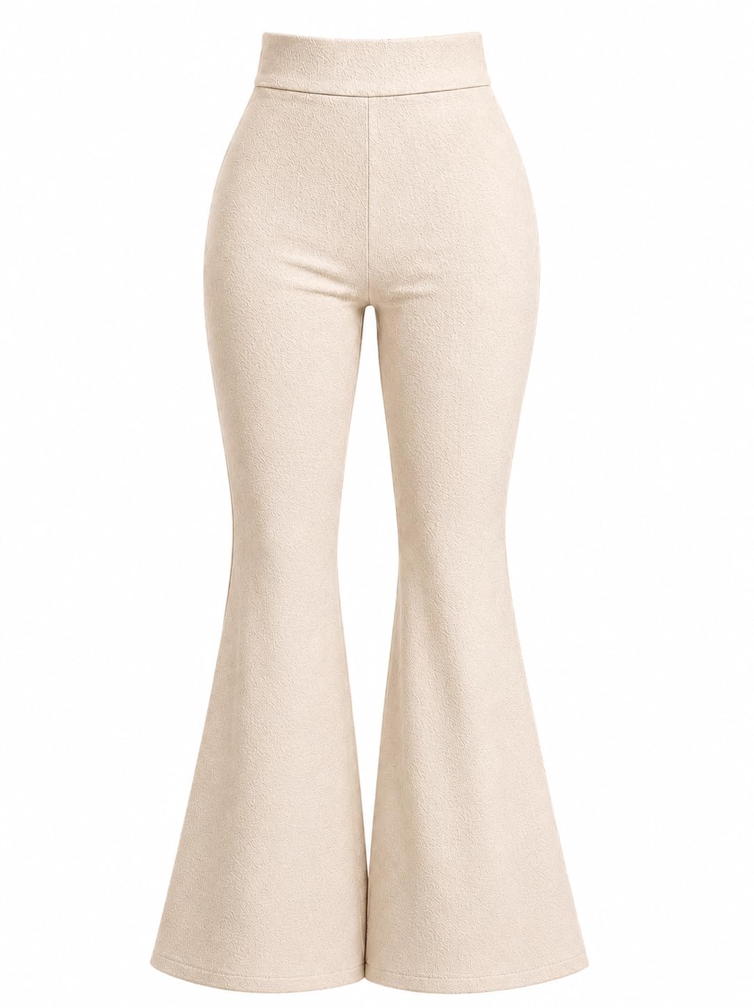 Women's High Waist Bell Bottom Pants | Stretchable Flared Leggings for Women | Soft Comfortable Yoga Pants | Bootcut Gym, Casual Trousers-picture-23