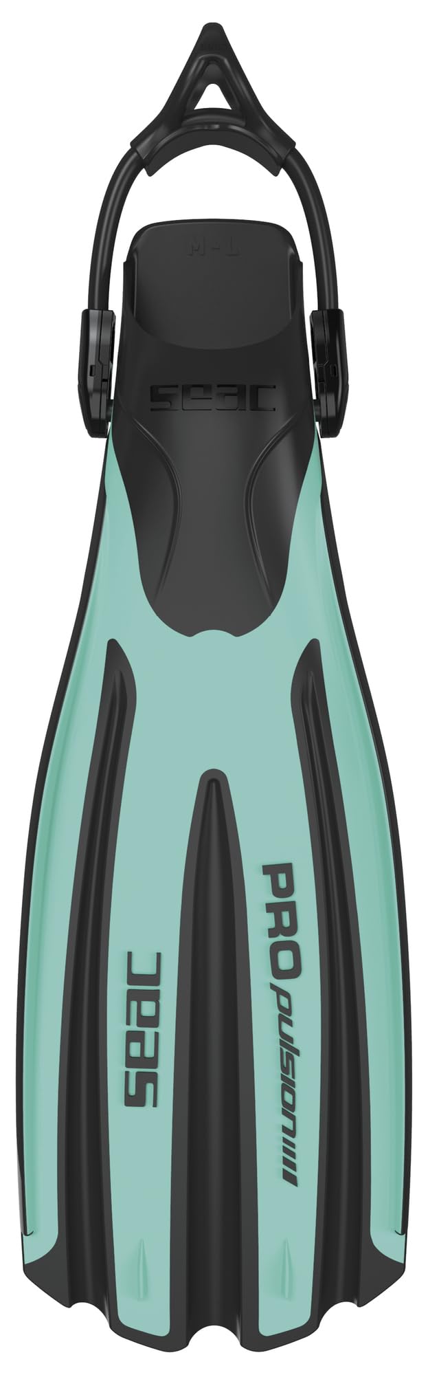 Seac Propulsion S, Scuba Diving Fins with Sling Strap, Made in Italy , Tiffany, Small/Medium