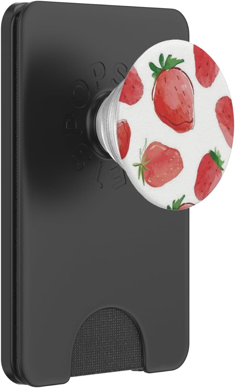 STRAWBERRY PopSockets PopGrip for MagSafe
