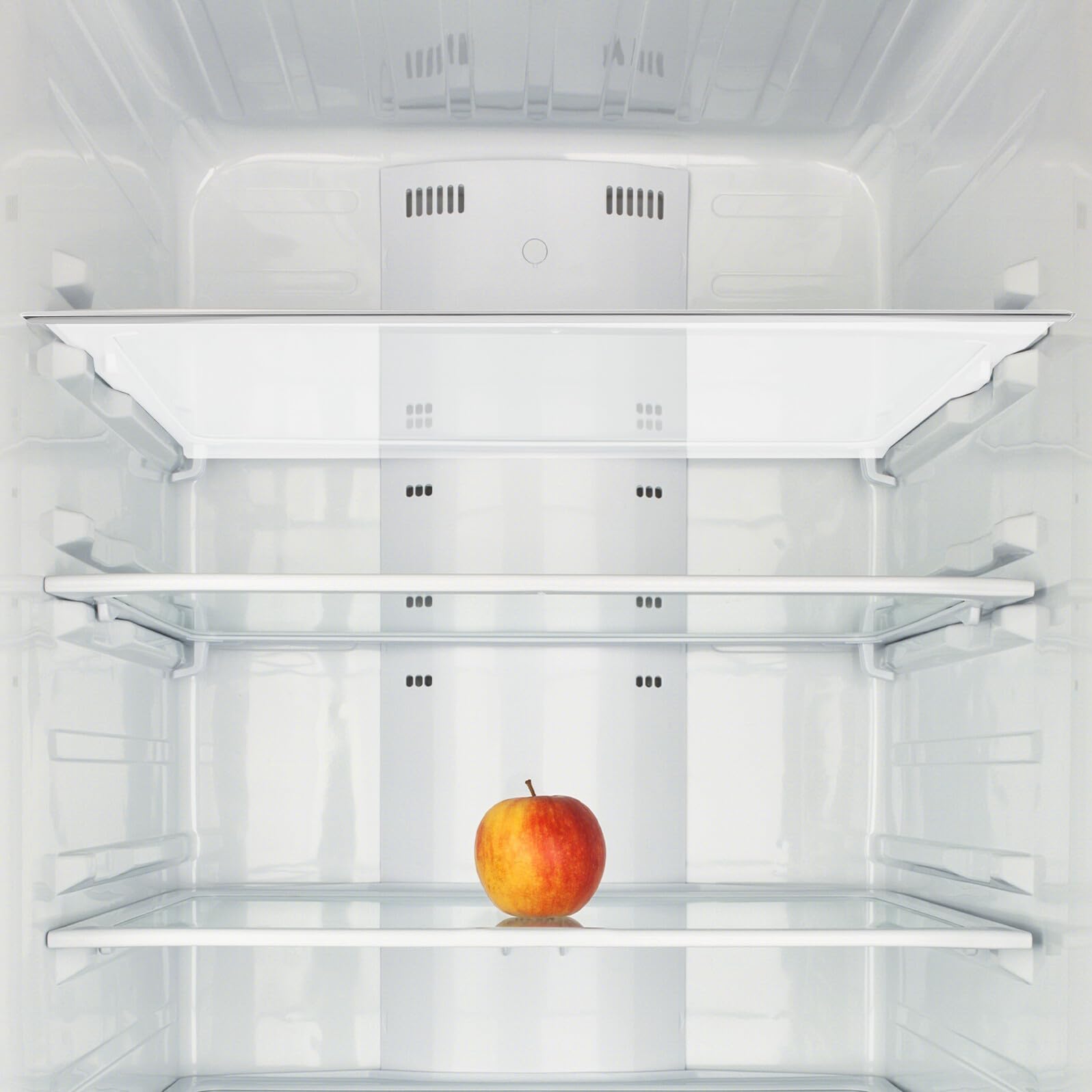 Alipis Ripiano in Vetro Temperato per Frigorifero Divisorio Trasparente 430X320 MM Sostituzione Facile senza Attrezzi per Organizzazione Interna Freezer e Alimenti Freschi