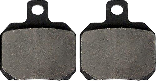 Miniatura 5 de AHL Juego de pastillas de freno semimetálicas delanteras y traseras para Benelli TREK 899 2007-2011, TNT 1130 Cafe Racer 2005, TRE-K 1130 2006-2010,