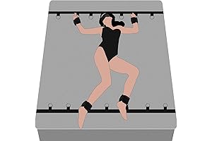 Bed Bondage Restraints Sex Adult, BDSM Sex Handcuffs Bed Restraint Straps