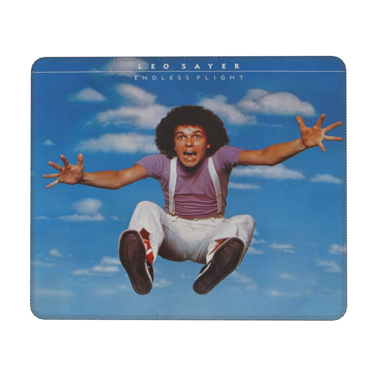 Amazon.com: Leo Music and Sayer Bag Edge Mouse Pad, Stitched