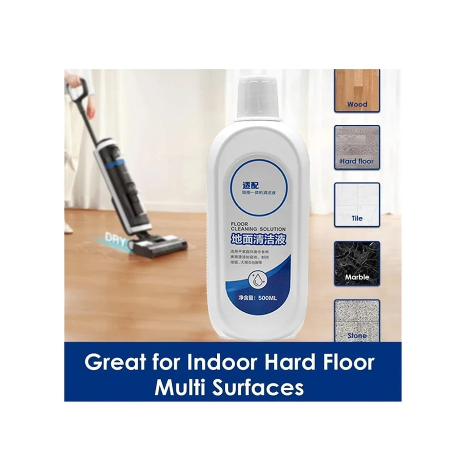 , Compatible Con Tineco FLOOR ONE S3/ S5/Pro2/Combo/S7Pro Solución De Limpieza De Todas Las Series, Accesorios For Robots Aspiradores Agente De Limpieza Líquido