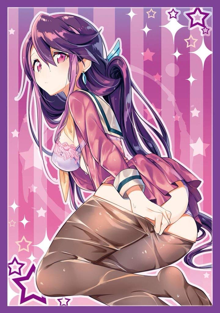 カードスリーブ 「遊戯王/瑠璃 雨濡れver.」 【ミッドナイトブルー/illust:にじゅ】 コミックマーケット94 c94 スリーブ