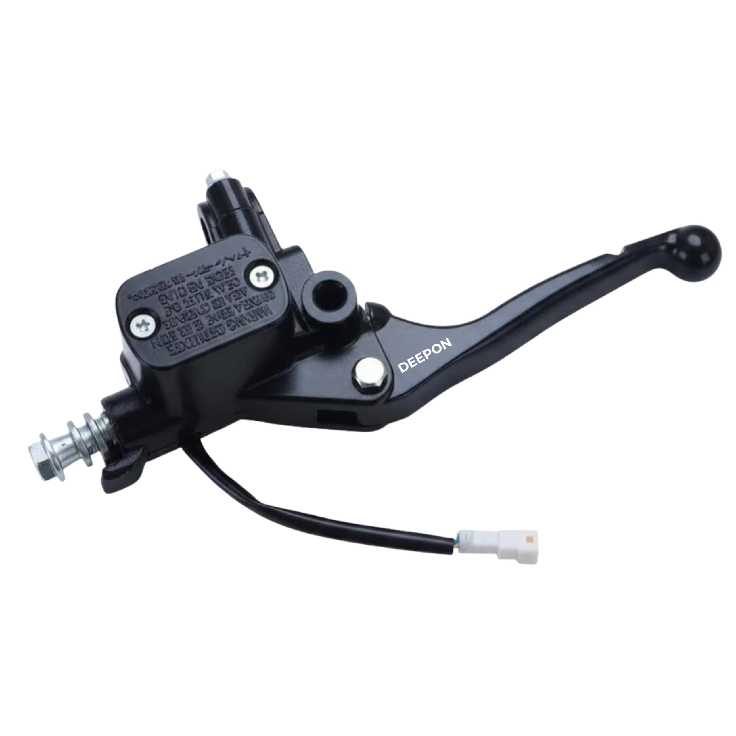 Deepon Master Cylinder Assembly Left Side for Ola S1 | S1 Pro Gen1 | Gen2 | Black Brake Lever with Reservoir | Precision Fit Replacement | Deepon Auto Care-picture-44