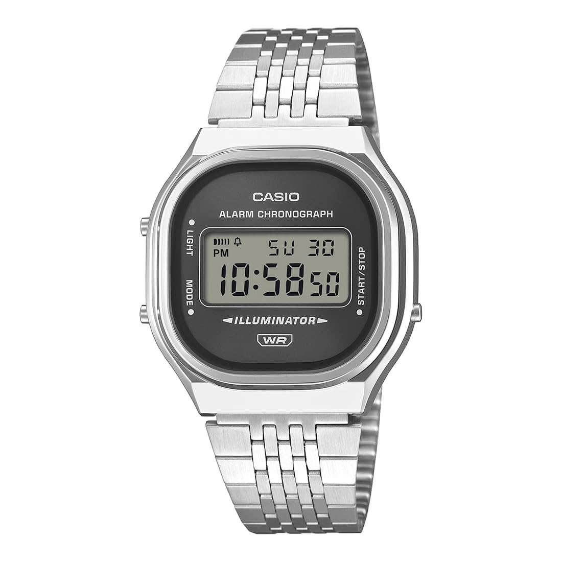 Vintage A140WE-8ADF Digital Grey Watch Unisex (D435)-image-26